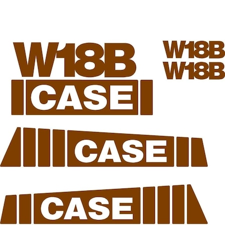 Aftermarket Decal Set CASEW18BDECALSET